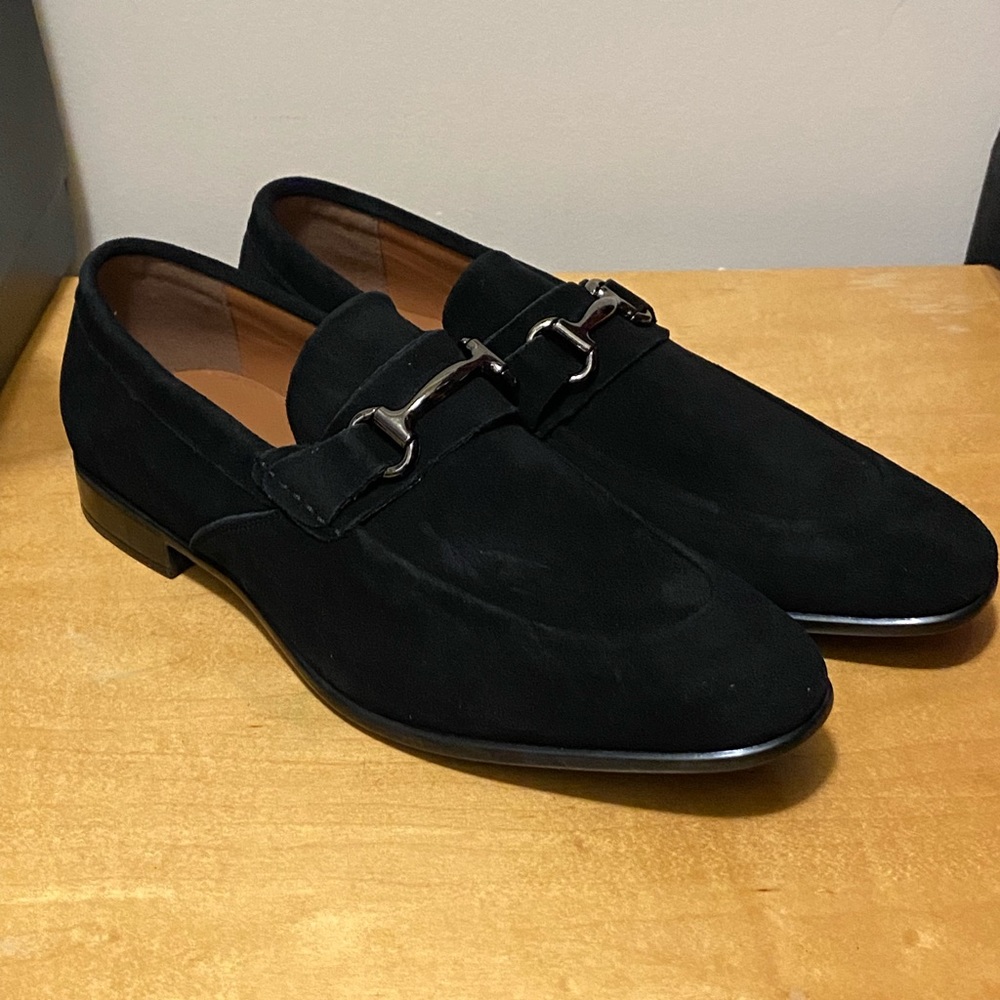 SUPPLY LAB GABRIEL Black Suede Size 8 M New!!!